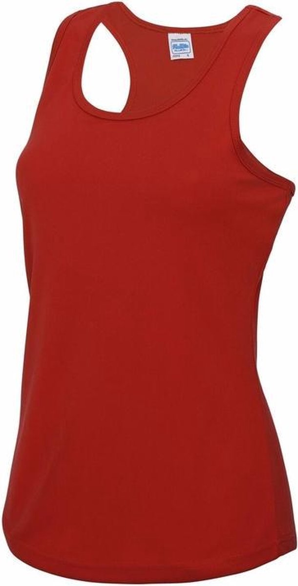 Rood sport singlet voor dames L (40)