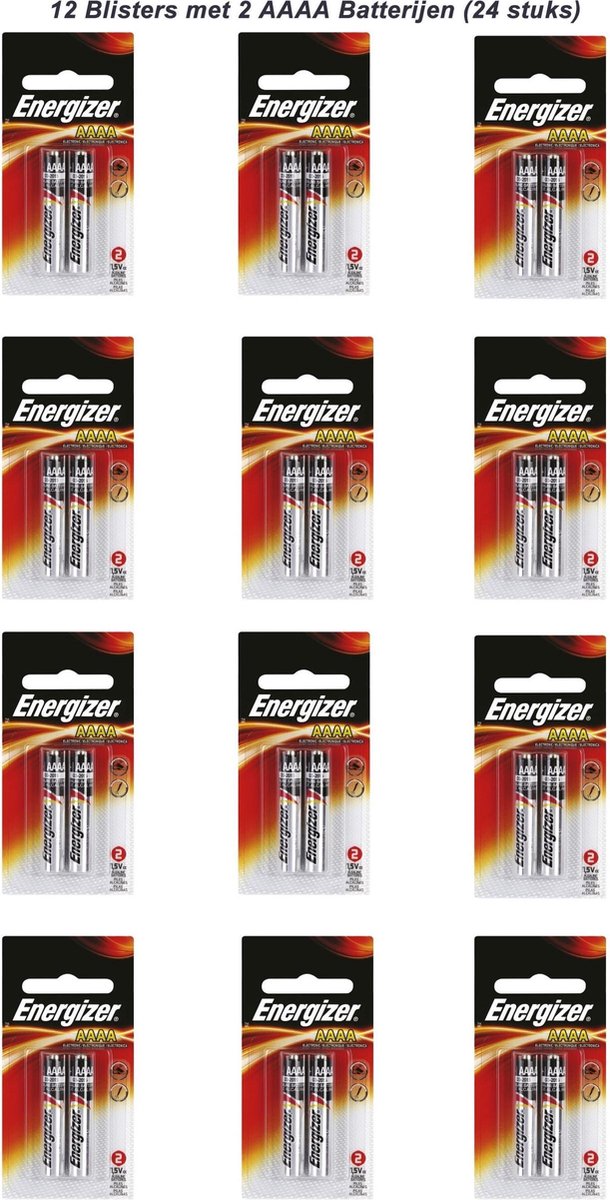 Energizer AAAA Batterijen (24 stuks)