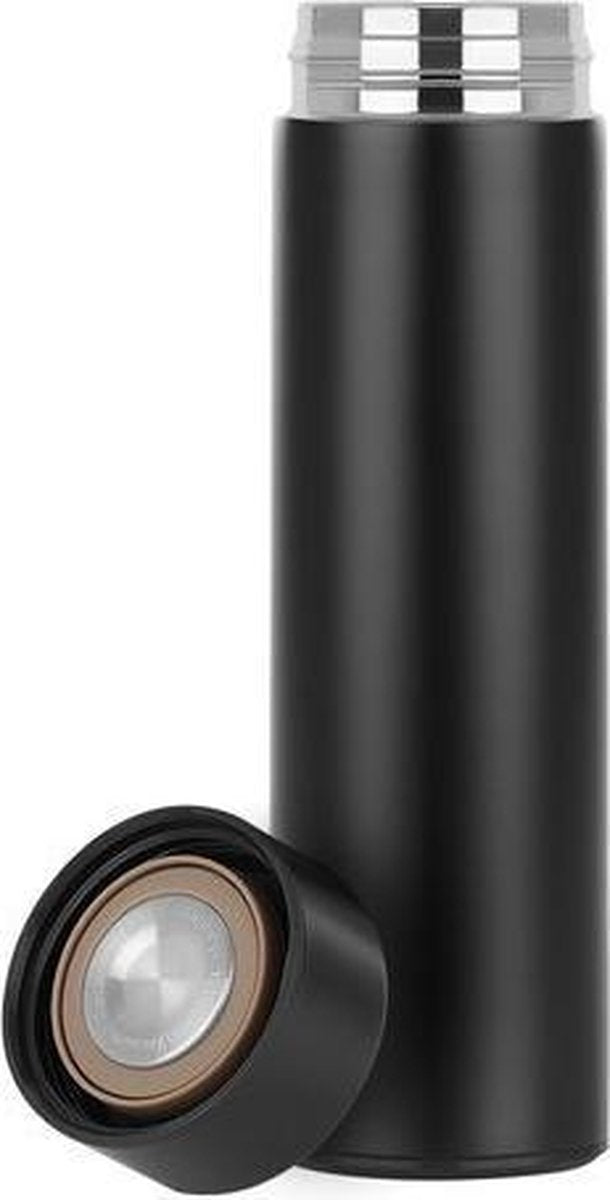 Thermosfles 500ml Touch-Display - zwart