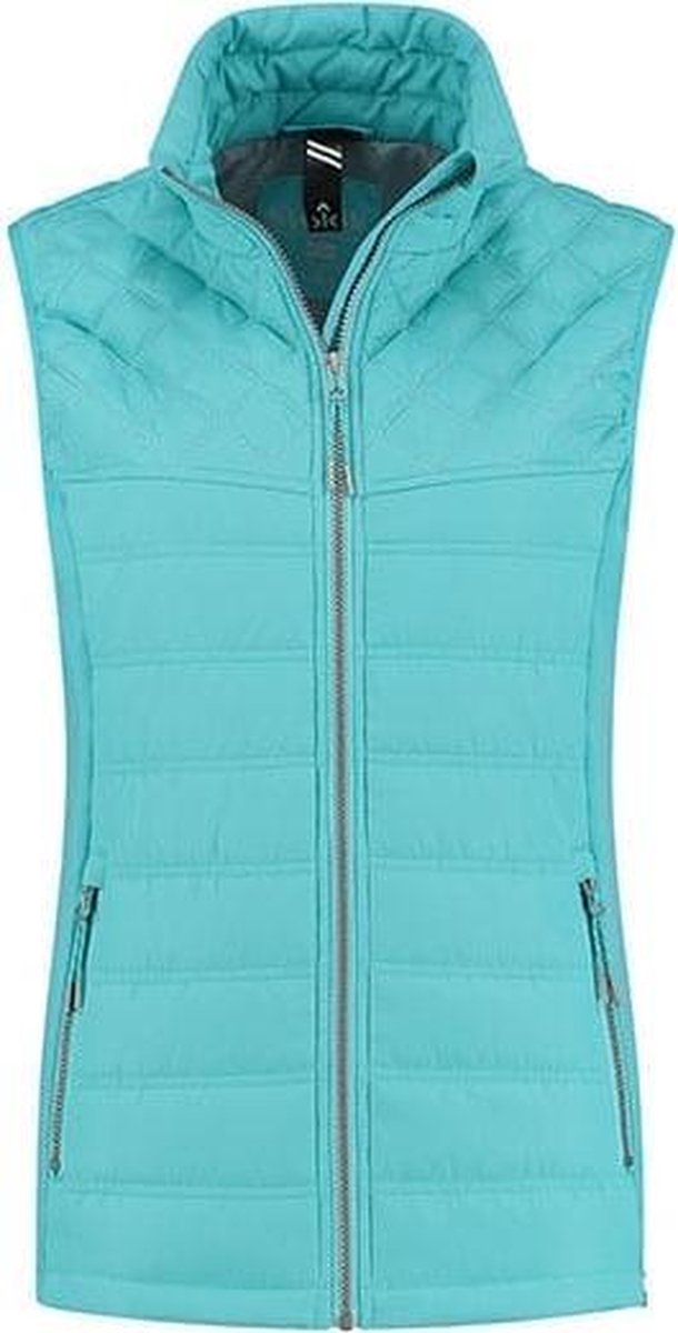 Kjelvik damesbodywarmer Patricia aqua - maat 38