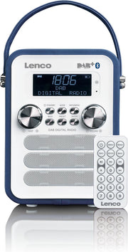 Lenco PDR-050BU - DAB+ Radio met Subwoofer