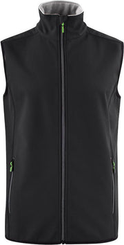 Printer Softshell Bodywarmer Vest Trial Man 2261059 Zwart - Maat 5XL