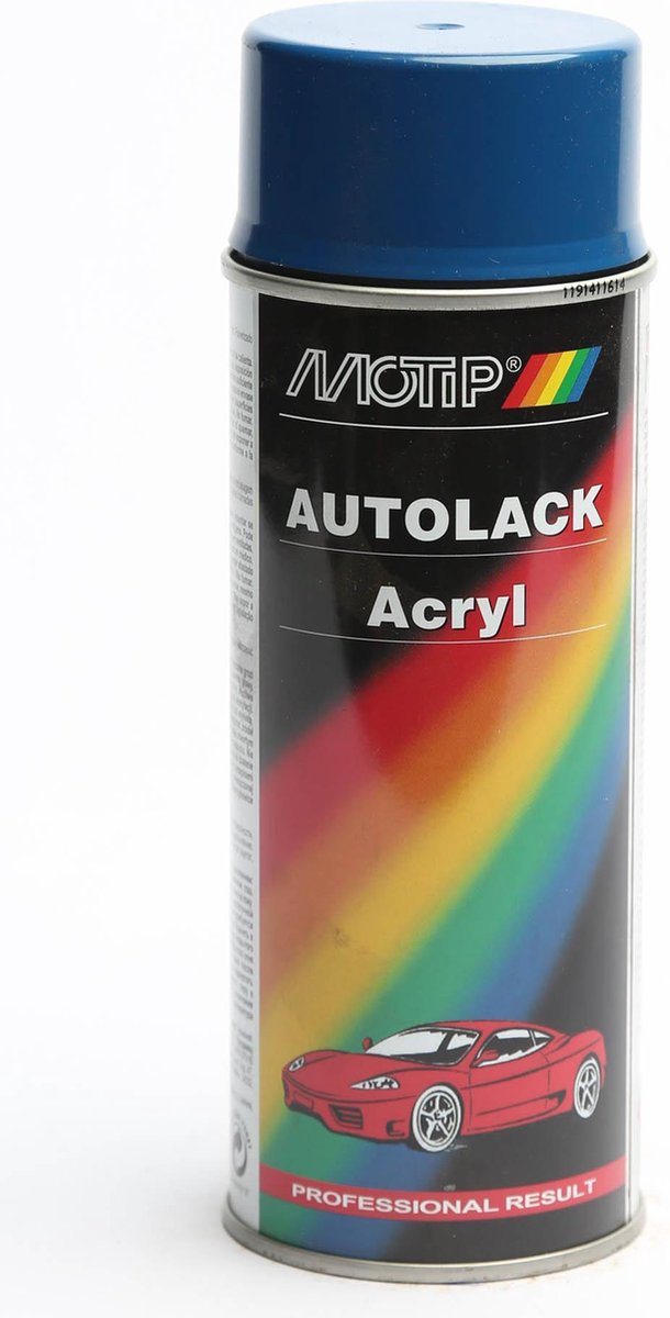 Motip 44940 - Autolak spuitbus - Blauw  - 400ml