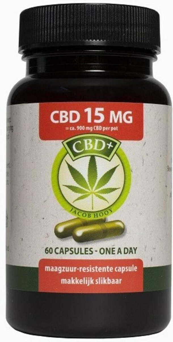 Jacob Hooy CBD Capsules 15 mg 60 capsules