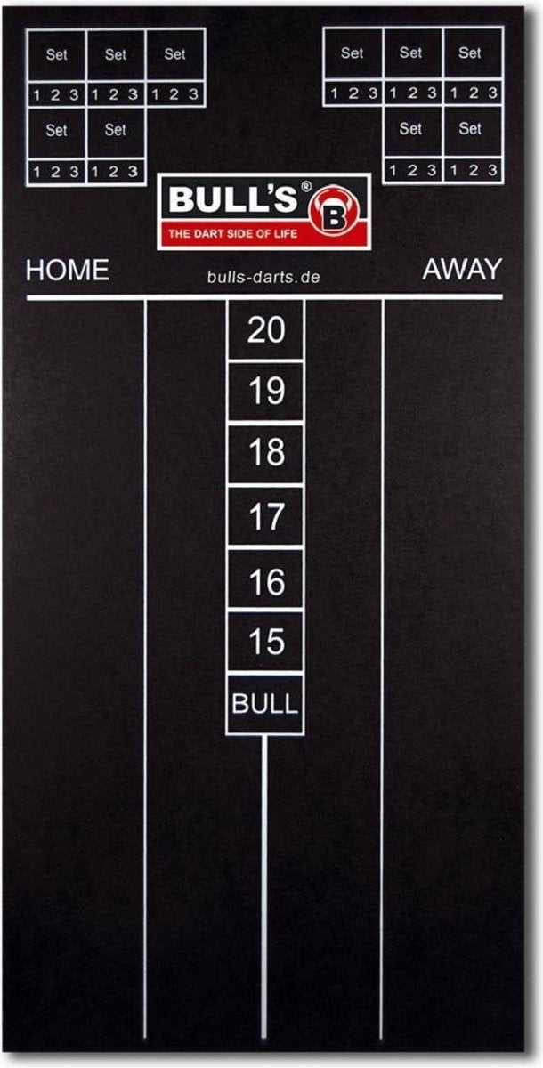 Bull´s Darts Scorebord 60 Cm Met Krijtjes