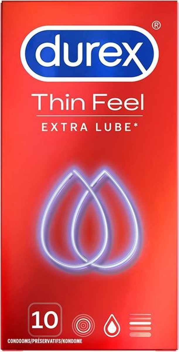 Thin Feel Extra Lube - 10 condoms