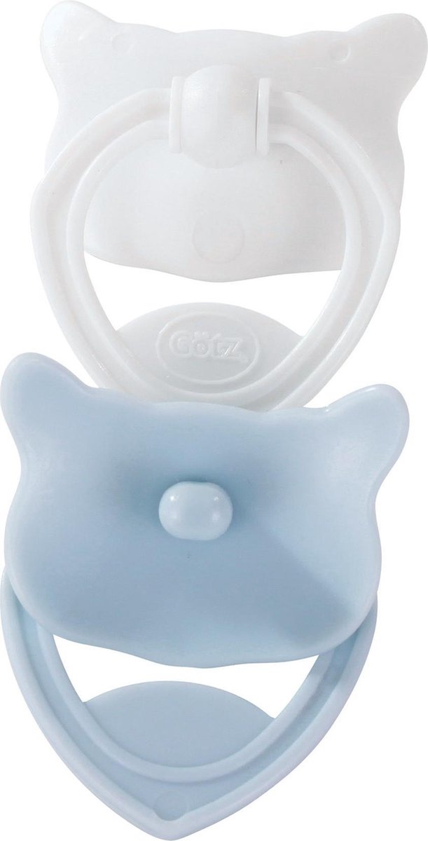 Fopspenen blauw en wit - Götz