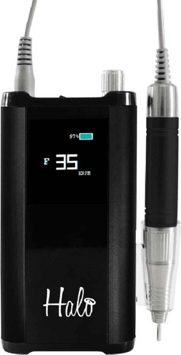 Draagbaar freestoestel Halo E-File Pro ♥ manicure /pedicure