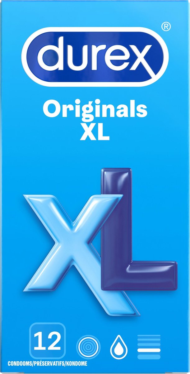 Condooms Natural XL Durex (12 uds)