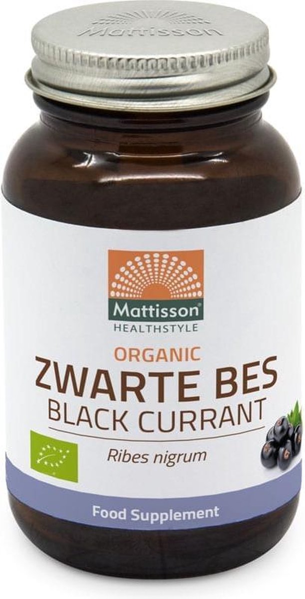 Mattisson Zwarte Bes - 120 vegicaps - Fruitpreparaat - Voedingssupplement
