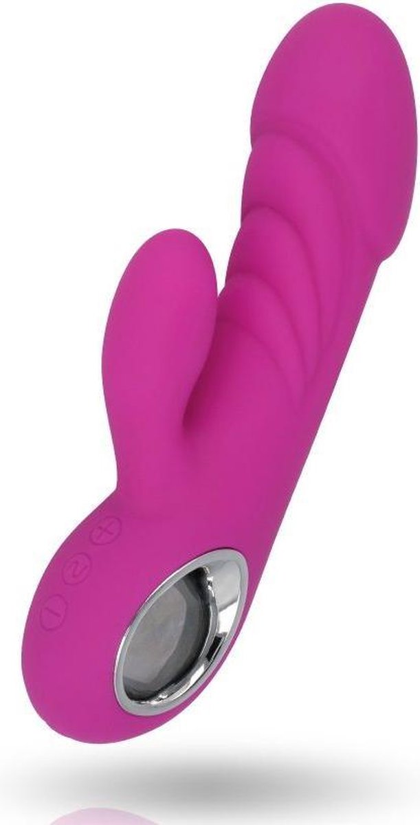 Inspire Glamour - Juliette Rabbit Vibrator - Paars | G-Spot Vibrator | Bunny Vibrator | Dildo Vibrator | Dildo's | Clitoris Simulatie | Tarzan Vibrator | Vibrator Voor Vrouwen | Sex Toys | Erotiek Toys