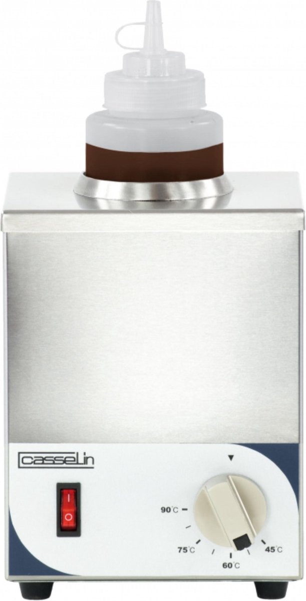 Casselin® Professionele Sauswarmer - Sauzen Warmer - Chocolade - Flessen Warmer - 1 x 1 Liter