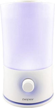 Beper Italia 70.401 - Aroma Diffuser en luchtbevochtiger - 7 kleuren en een regenboogeffect - Wit