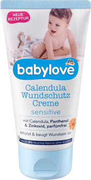 babylove Calendula wondbeschermingscrème gevoelig - met calendula