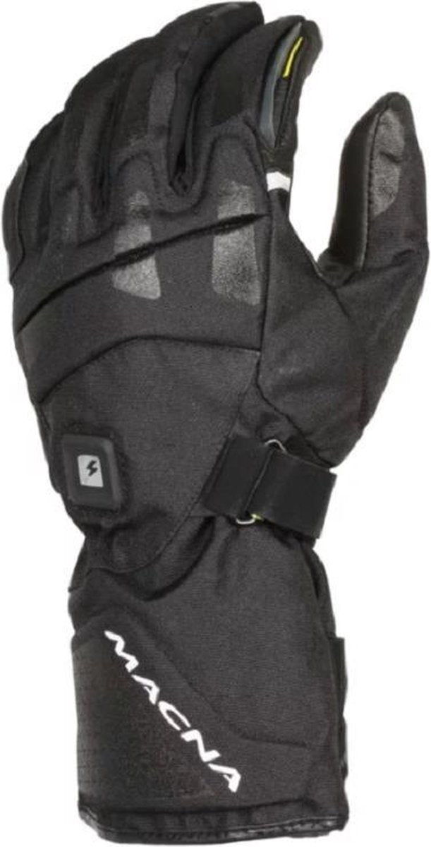 Macna Foton RTX Black Heated Motorcycle Gloves 2XL