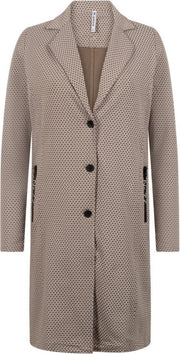 Zoso Sporty Long Blazer 212 Madeline Driftwood - S