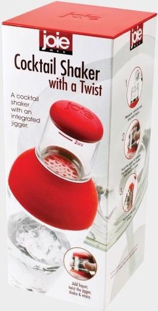 Design Cocktailshaker Joie Rood