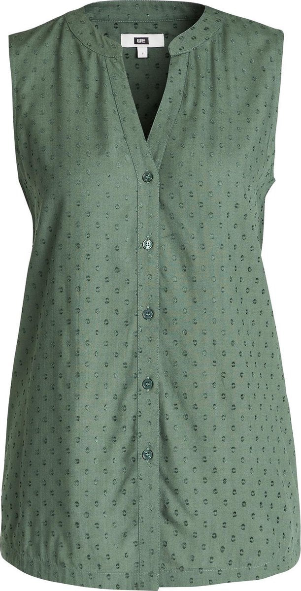 WE Fashion Dames blouse met structuur