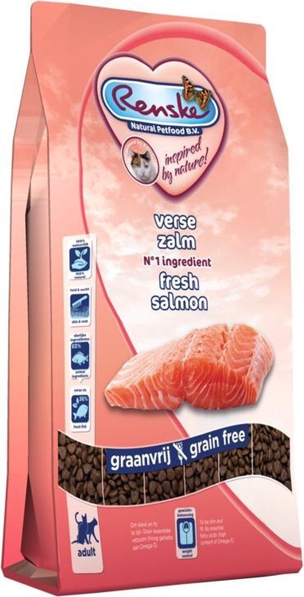5x Renske Super Premium Kat Adult Zalm 1