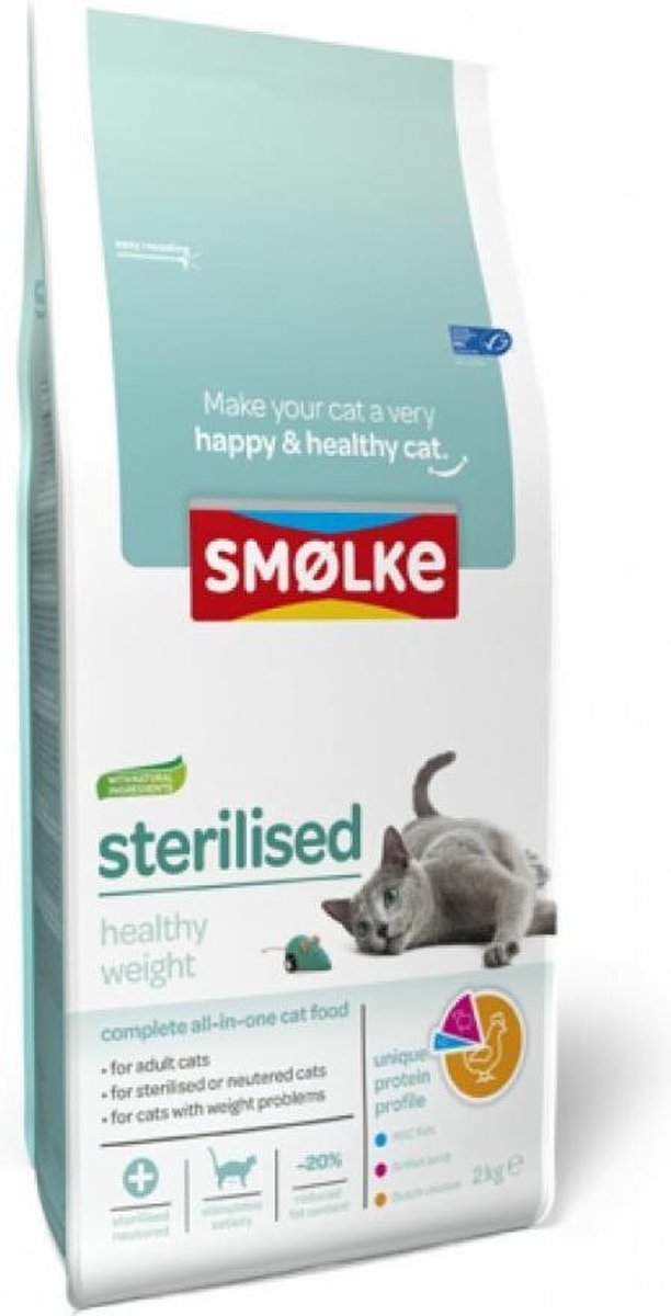 Smolke sterilised cat - 4 kg