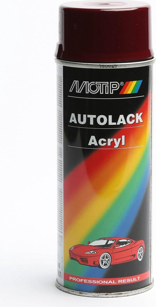 Motip 41360 - Autolak spuitbus - Rood  - 400ml