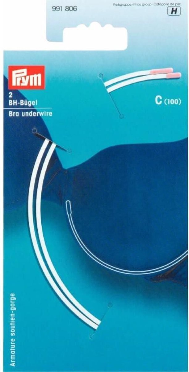BH-beugels maat C (100) wit