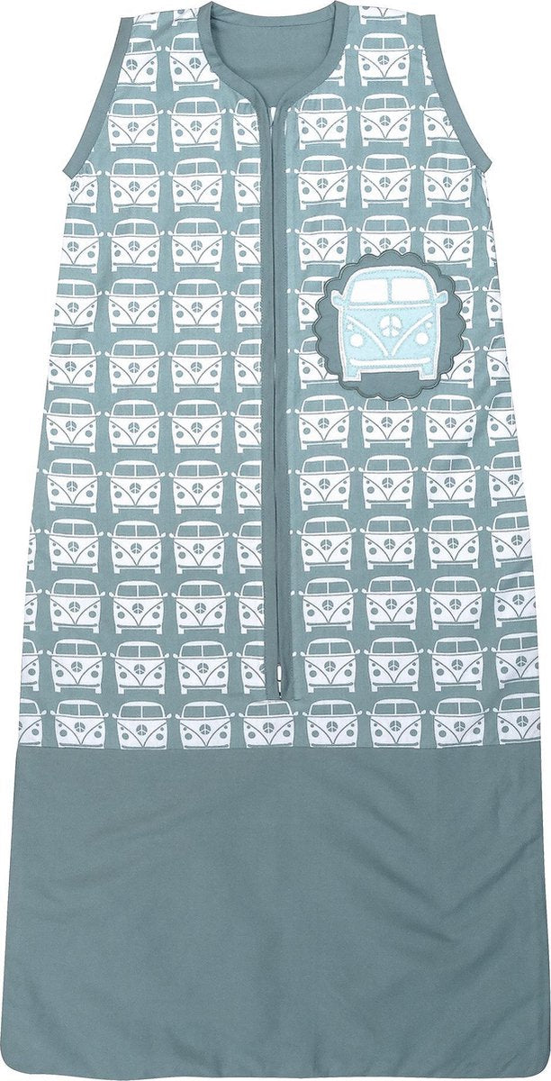 Taftan - Slaapzak Zomer - Busje - 70 / 90 cm - grijs blauw