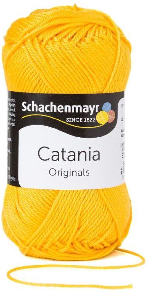 10 bollen Catania Orignals 50 g kleur 208 zonnegeel