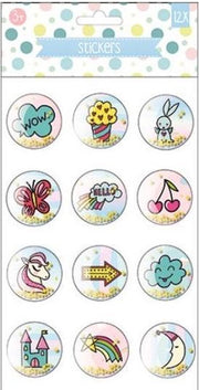 W&o Stickervel 3d Fantasie Junior 27