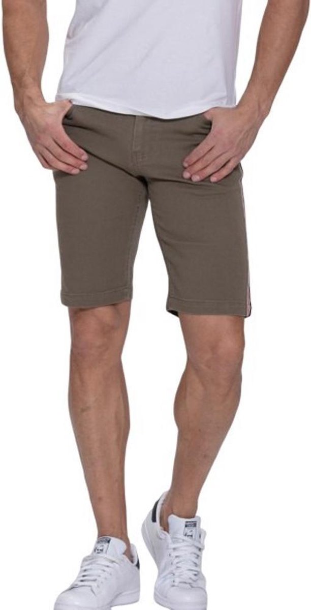 MZ72 - Heren Jeans Short - Fold - Stretch - Army