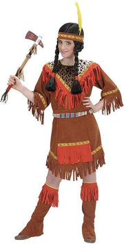 Gekleurd Indianen pak voor meisjes - Verkleedkleding