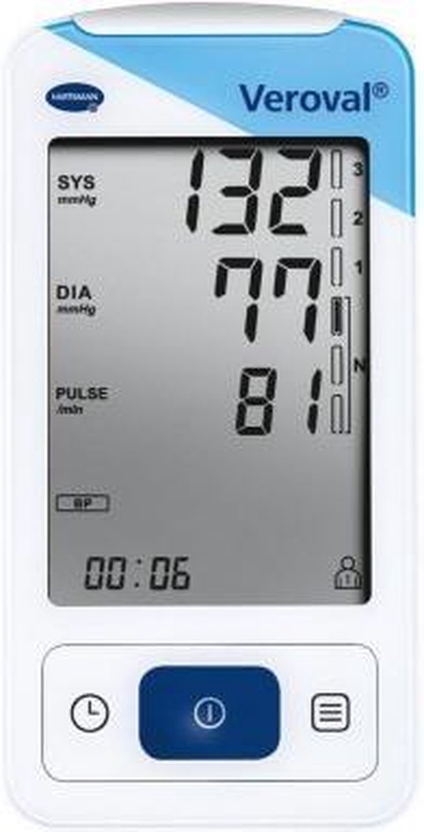 Hartmann Veroval ECG en bovenarm bloeddrukmeter