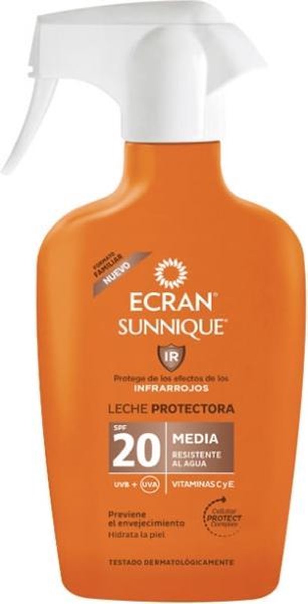 Ecran Sunnique Protective Milk Spf20 Gun 300ml