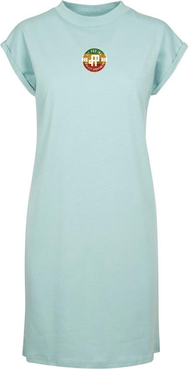 FitProWear Casual T-shirt longdress dames mint  - maat XS