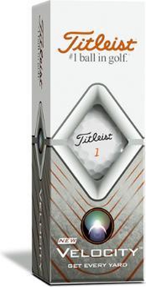 TITLEIST VELOCITY 12-PACK Matt Orange