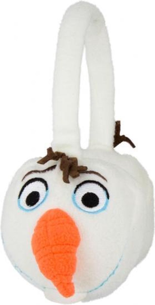 Frozen Olaf oorwarmers wit