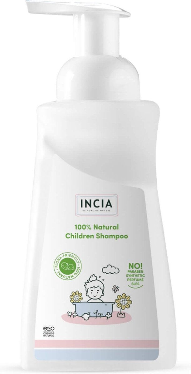 INCIA Natuurlijke Kids Gel Shampoo - Haar & Lichaam (350 ml)