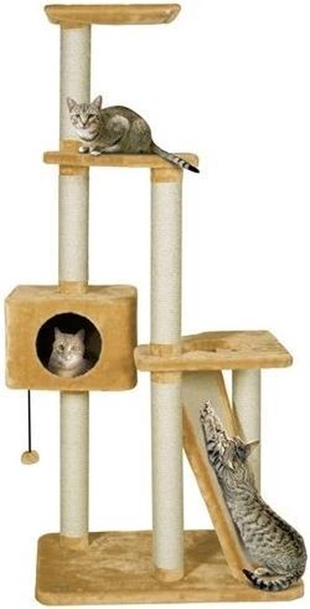 Flamingo krabpaal Merlin - Beige 78x50x168