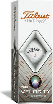 TITLEIST VELOCITY 12-PACK Matt Pink