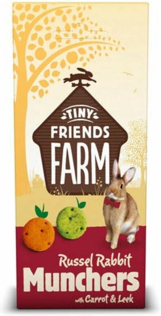 Supreme Russel Carrot & Leek Crunchers Wortel Groenten 120 g