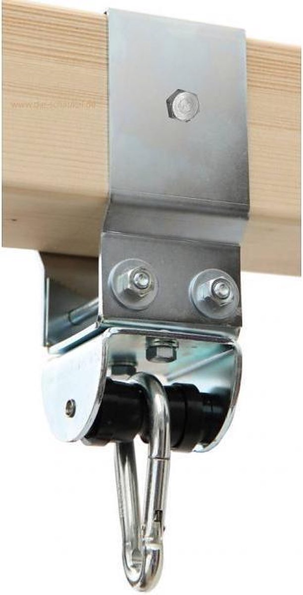 Schommelhaak Marathon manchet balk 9x9cm