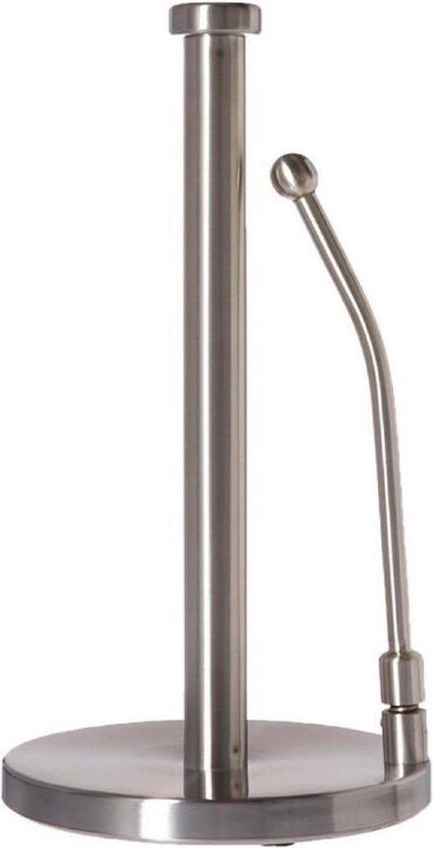 Keukenrolhouder – Keukenpapier Houder - RVS - Zilver