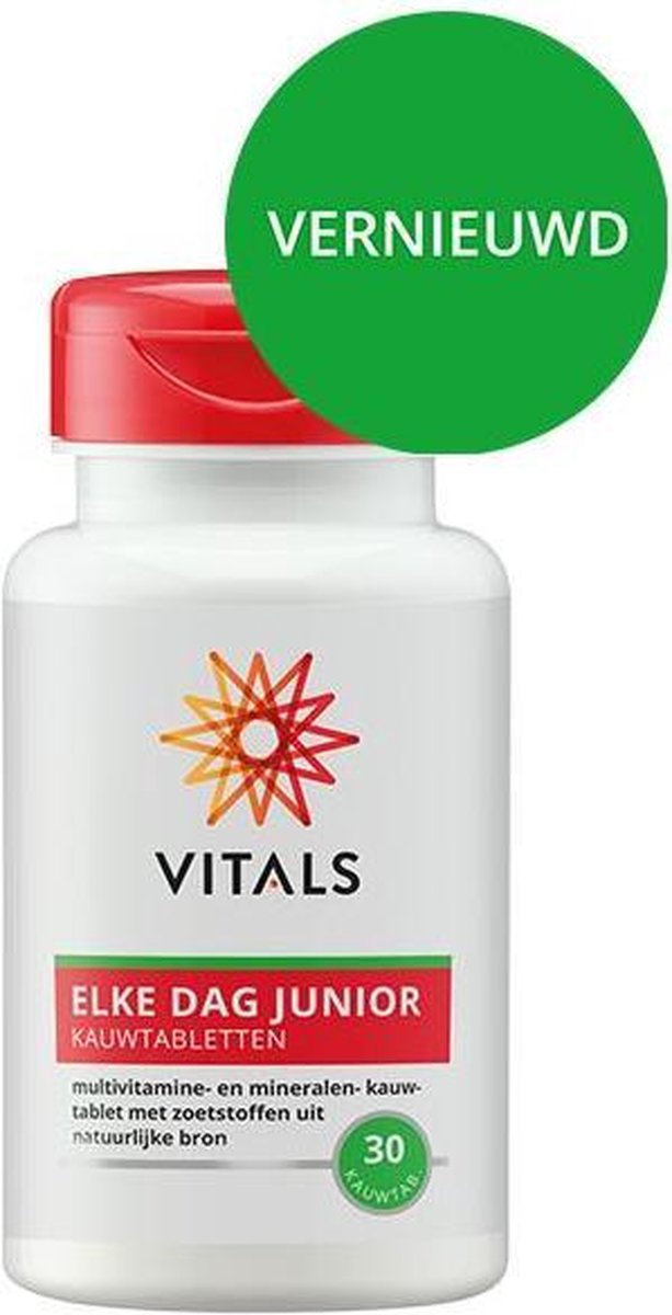 Vitals Elke Dag Junior - 30 kauwtabletten