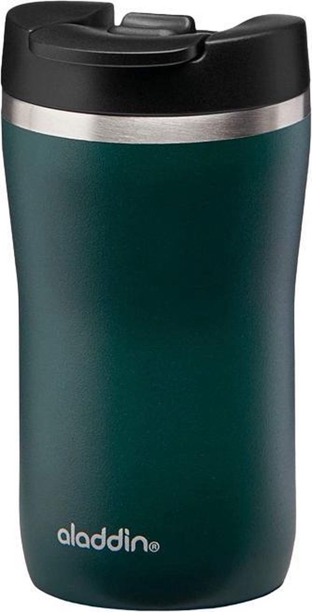 Aladdin Thermosbeker Café Leak-lock Rvs 250 Ml Donkergroen
