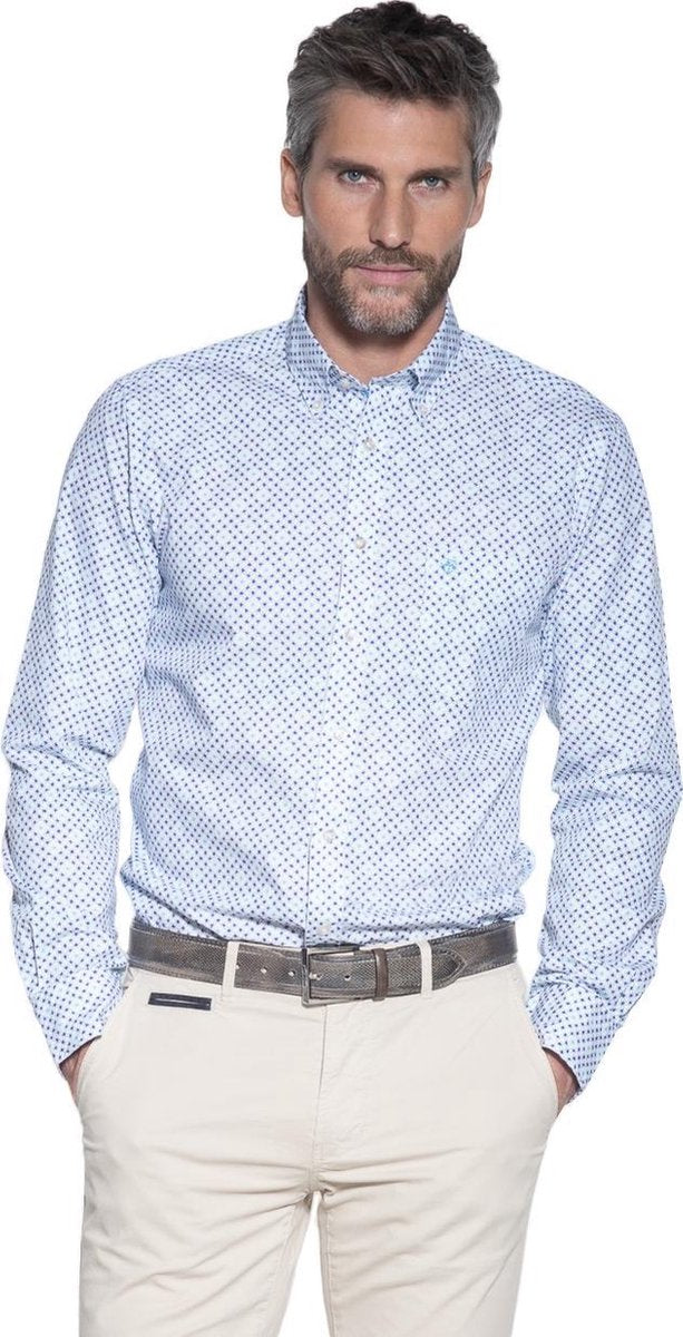 Campbell Classic Casual overhemd lange mouw