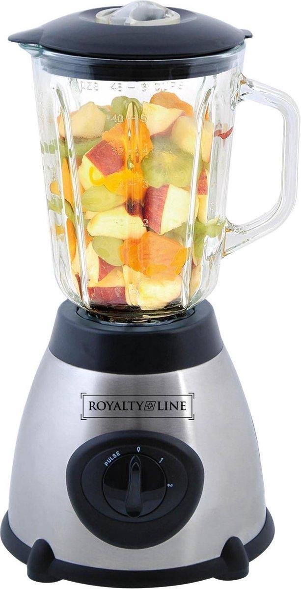 Royalty line - Glazen blender - RVS - INOX Zilver - SME600.6