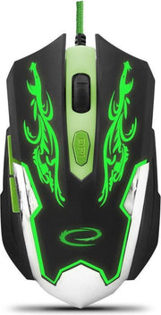 Optische USB Game Muis 6D Cyborg met LED - max DPI 2400