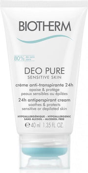 Biotherm - Deo Pure Sensitive Skin 24h Antipers. Crm 40 Ml