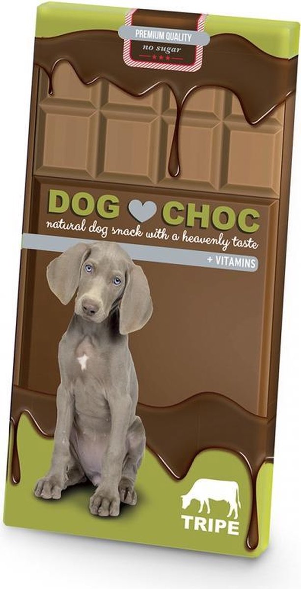 D&D Dog choc pens 100GR