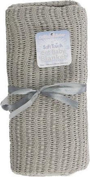 Soft Touch Babydeken 140 X 90 Cm Grijs